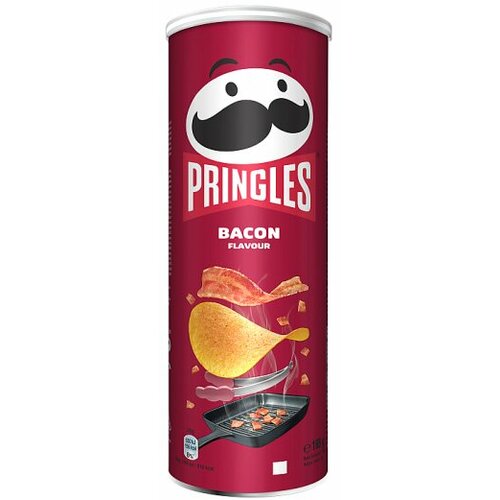 Pringles čips Bacon new 165g Slike