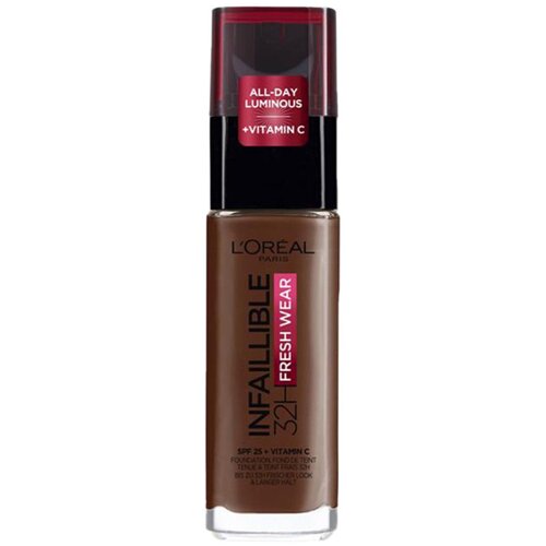 L´Oréal Paris Pudri & podlage Infallible 32h Fresh Wear Foundation - 390 Ebène Kostanjeva Cene