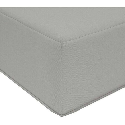  Jastuk za sjedalo Sivi 115 x 40 x 8 cm 100% poliester - Sivi 115 x 40 cm Slike