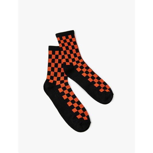 Koton Checkerboard Patterned Socks Slike