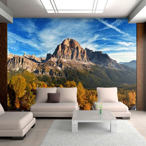  Tapeta - Panoramic view of Italian Dolomites 250x193