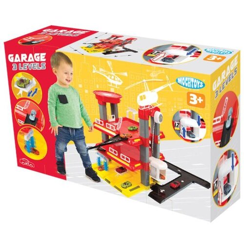  Mochtoys: Garaža sa autićem na 3 kata 59x57x46cm Cene