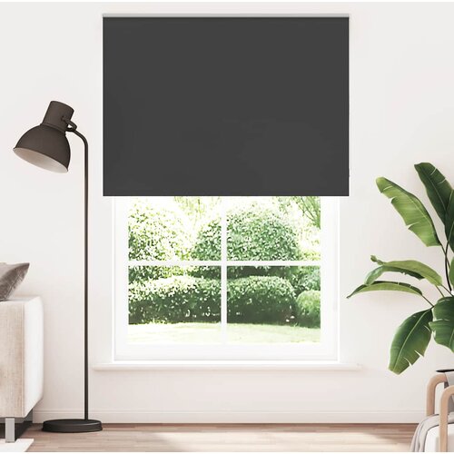 VidaXL Rolo zavjesa Blackout Black 165x210 cm &amp;Scaron;irina tkanine 161,6 cm Slike