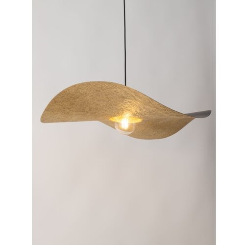  Visilica na sajli KAPELLO 1xE27/60W/230V prečnik 76 cm crni/zlatni Slike