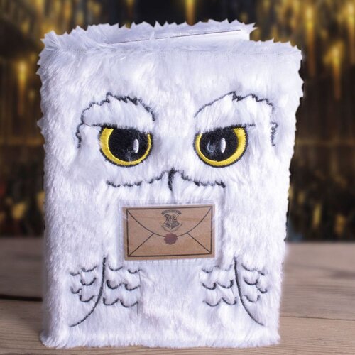 Blue Sky Designs Ltd HARRY POTTER A5 PLUSH HEDWIG BELEŽKA Slike