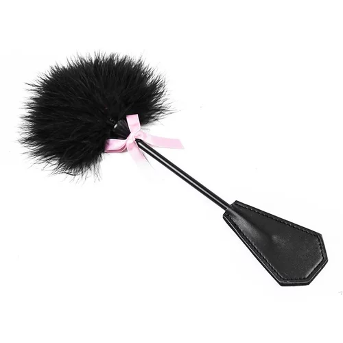 Fetish Addict Feather Tickler and Paddle 2in1 29cm Black