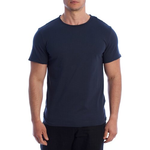 In My Hood Majice s kratkimi rokavi HS24MTS03-NAVY Modra Slike