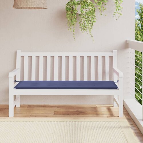 vidaXL Jastuk za vrtnu klupu modri 150 x 50 x 3 cm od tkanine Oxford Cijene