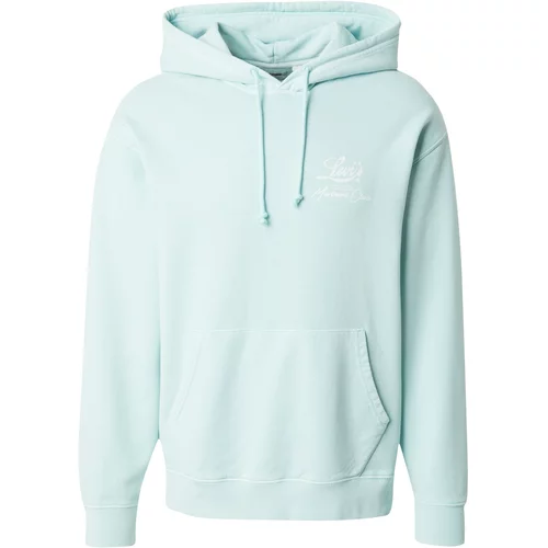 Levi's Sweater majica pastelno plava / bijela