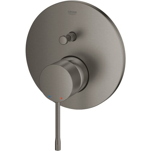 Grohe pokrivna plo&amp;scaron;ča za kad/tu&amp;scaron; ESSENCE (24058AL1) - Brushed hard graphite Slike