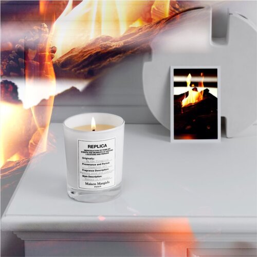 Maison Margiela REPLICA By the Fireplace di&amp;scaron;eča sveča 165 g Slike