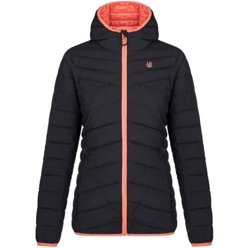 LOAP Women&amp;#039;s winter jacket IRRIMANA Black/Salmon Slike