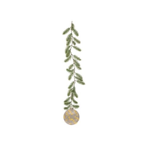 DEKOR DOM dekoracija - led ball garland d14cm 489451 - amber - kmg ( 045676 ) Slike