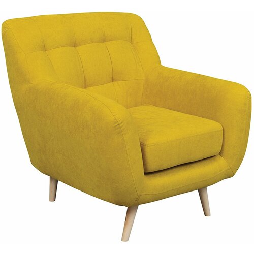 Sanny fotelja žuta (82x82x88 cm) Slike