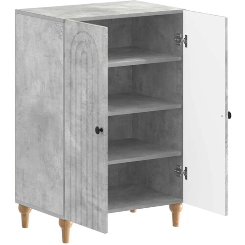  Ormar za cipele ALKMAAR 59 5 x 39 5 x 90 cm Konstruirano drvo - Betonska siva Slike