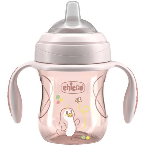 Chicco Ča&scaron;a Transition, 4m+, 200 ml, Roze Cijene