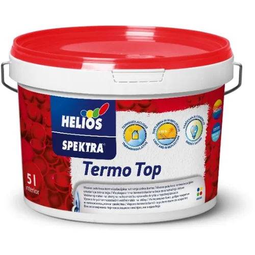 Helios Termoizolacijska notranja stenska barva HELIOS SPEKTRA TERMO TOP (barva: bela, 5 l)