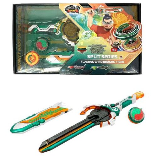  NADO:SPLIT SERIES-FLAMING WIND DRAGON TIGER Slike