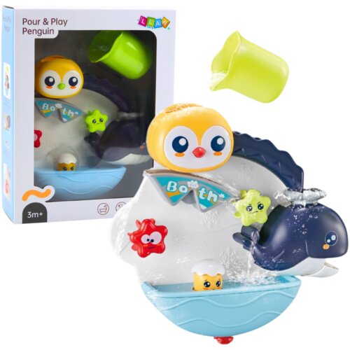 Interaktivna igračka za kupanje Pingvin + &amp;scaron;alica Slike