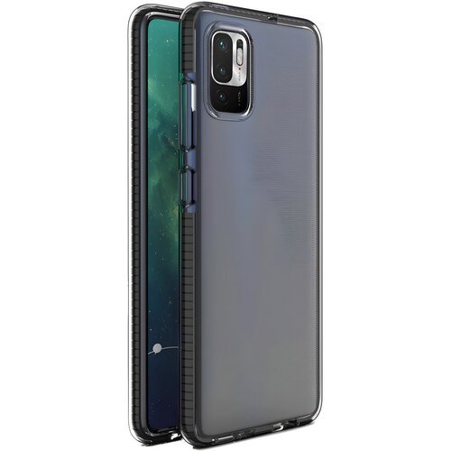  Silikonska futrola Spring Armor za Xiaomi Redmi Note 10 5G/Poco M3 Pro - Crna KP24808 Cene
