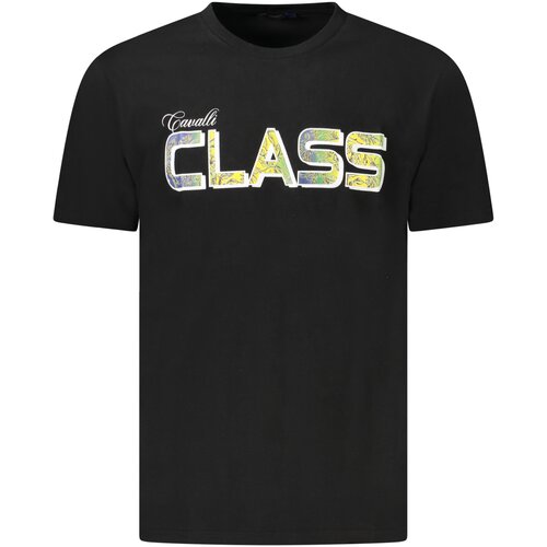 Cavalli Class SHORT SLEEVE T-SHIRT MEN BLACK Cene