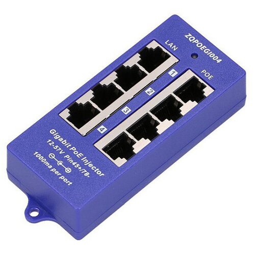 Extralink POE INJECTOR 4 PORT GIGABIT Cene