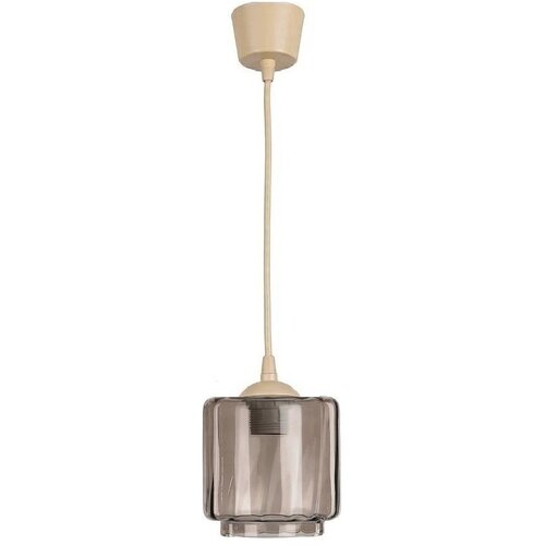 Brilagi LED luster na sajli R GLASS 1xE27/60W/230V prečnik 15 cm bež/dimljeno bež Cene