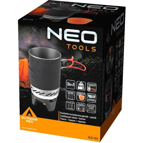 Neo Tools Camping stove pot + burner Cijene