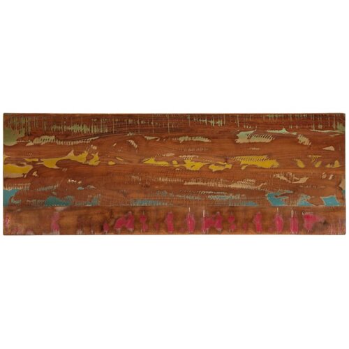 Stolna ploča 140x50x2,5 cm pravokutna masivno obnovljeno drvo Slike