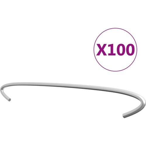 Gabionske kuke 100 kom od pocinčanog čelika 50 cm Cene