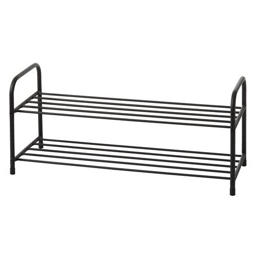 Metalni cipelarnik PS sa dve police crni Cene