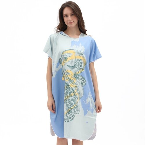 INF Adult Quick-Dry Microfiber Poncho - Wearable Changing Robe Beach Towel, (5000235728) Cene