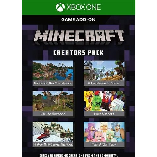  minecraft: creators pack (dlc) (xbox one) xbox one key global Cene