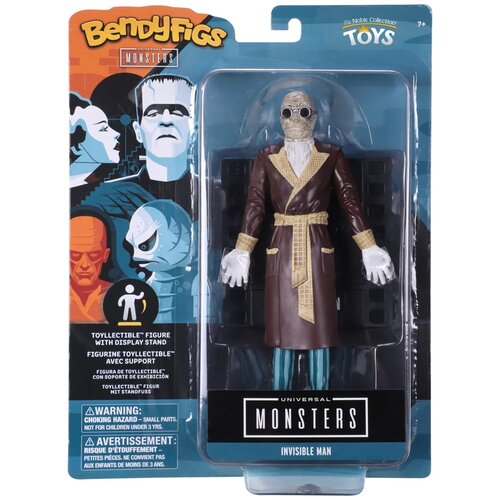 The Noble Collection Univerzalni Monstrumi Bendyfigs Nevidljivi Čovjek Slike