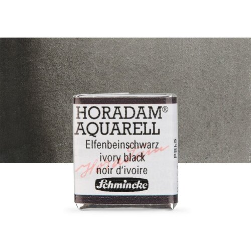 Akvarel boje Schmincke Horadam pola posudice | 780 Ivory Black Slike
