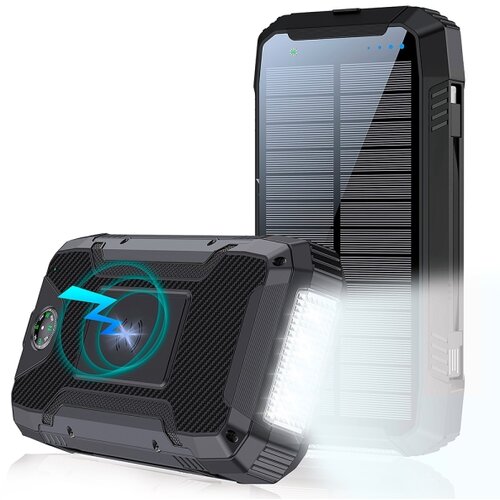 Winner Group - Power Bank sa bežičnim punjenjem i solarnim panelom 20000 mAh 20 W PD Slike