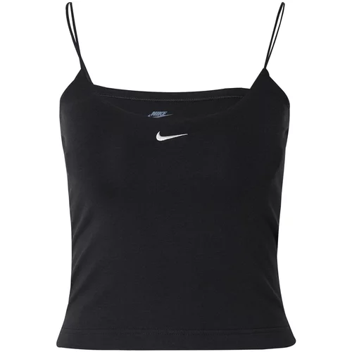 Nike Sportswear Top crna / bijela