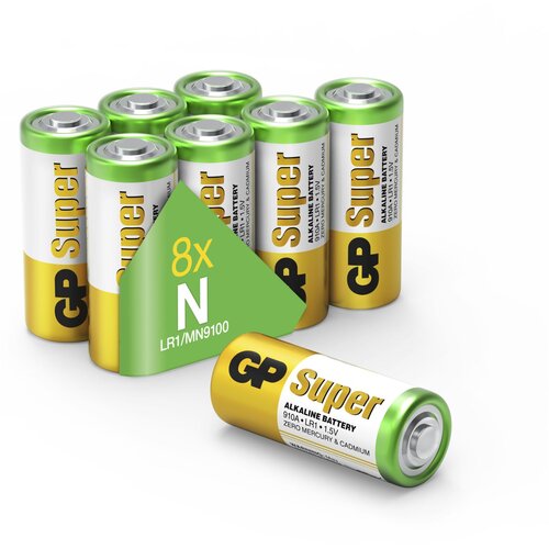 GP Batteries 1x8 GP Super Lady LR 1 Batteries 030910AS8 Slike