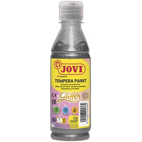 Jovi tečna svetlucava tempera boja 250 ml | Silver Cene