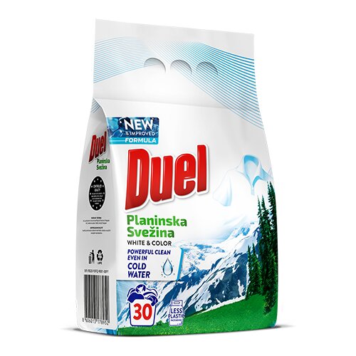 Duel Planinska svežina Praškasti deterdžent 2.7kg Cene