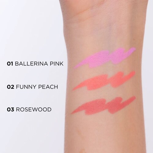 Eveline Cosmetics Better than Perfect Velvet Blush rdečilo z mat učinkom odtenek 03 Rosewood 1 kos Slike