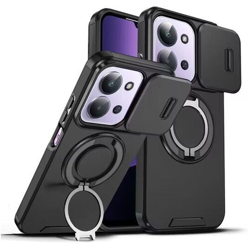  Torbica CamShield Ring stand za Xiaomi Redmi 15C 4G EU 173mm crna Cene