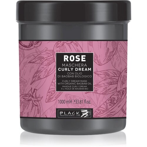 Black Professional Line Rose Curly Dream hidratantna maska za valovitu i kovrčavu kosu 1000 ml Cijene