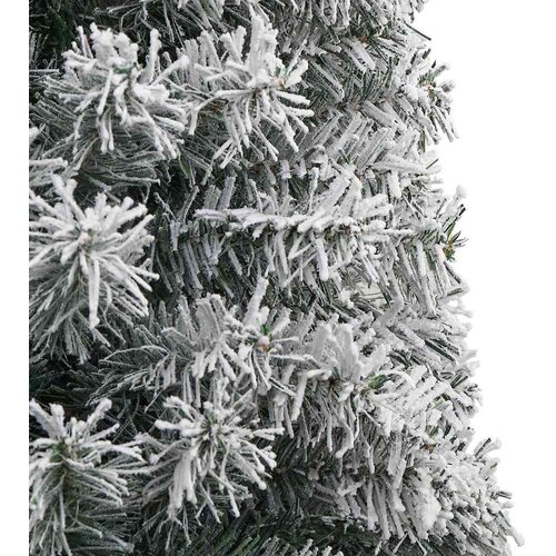 VidaXL Umjetno božićno drvce Zelena 270 cm PVC i čelik i plastika Slike