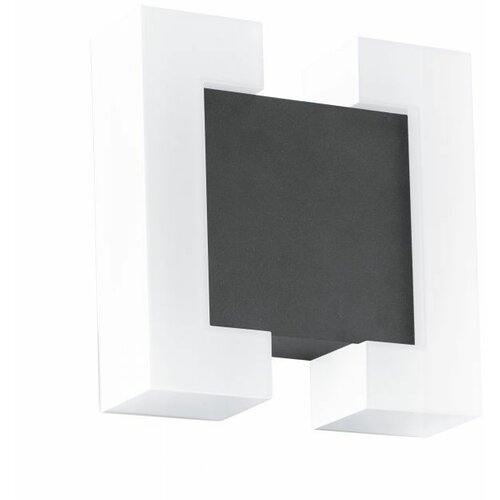 Eglo sitia spoljna zidna lampa/2, led, 2x4,8w, antracit/bela Slike