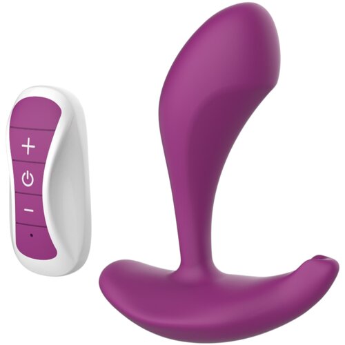 Mroow analni vibrator s daljinskim upravljačem (ljubičasti) Slike
