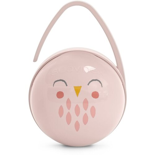 Suavinex Bonhomia Duo škatlica za dudo Pink 1 kos Cene