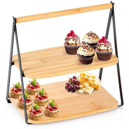 Vilde 139764 - stalak za serviranje na 2 nivoa 28x20x27,5cm &amp;quot; Slike