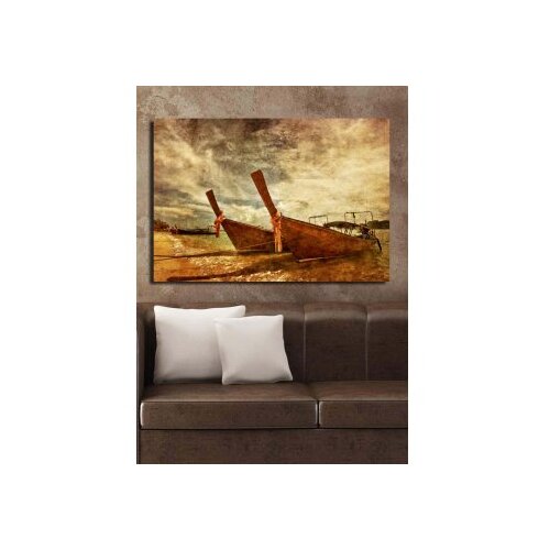 WALLXPERT Dekorativna slika na platnu, 70x100cm, &Scaron;areno Cijene
