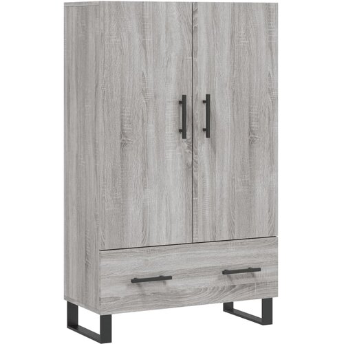 Maison Chic Visoka omara - Komoda - Predalnik siva sonoma 69,5x31x115 cm inženirski les, (21720688) Cene
